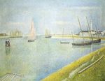 The Channel at Gravelines, in the Direction of the Sea 1890